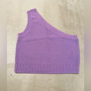 Madewell One-Shoulder Sweater Tank - NWOT